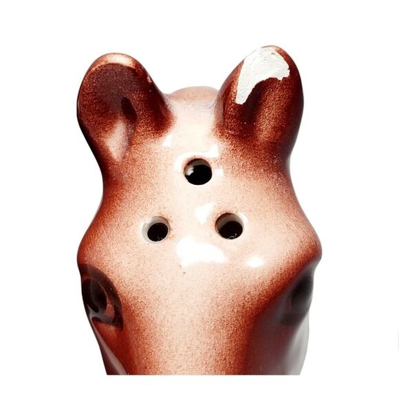 Vintage Ceramic Horse Head Salt And Pepper Shakers 1991 S.S.D AS IS - Picture 3 of 6